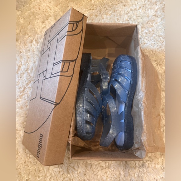 Melissa Possession Glitter Blue, size 5 - Picture 7 of 7